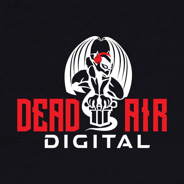 Dead Air Digital White Alternate Logo by Dead Air Digital